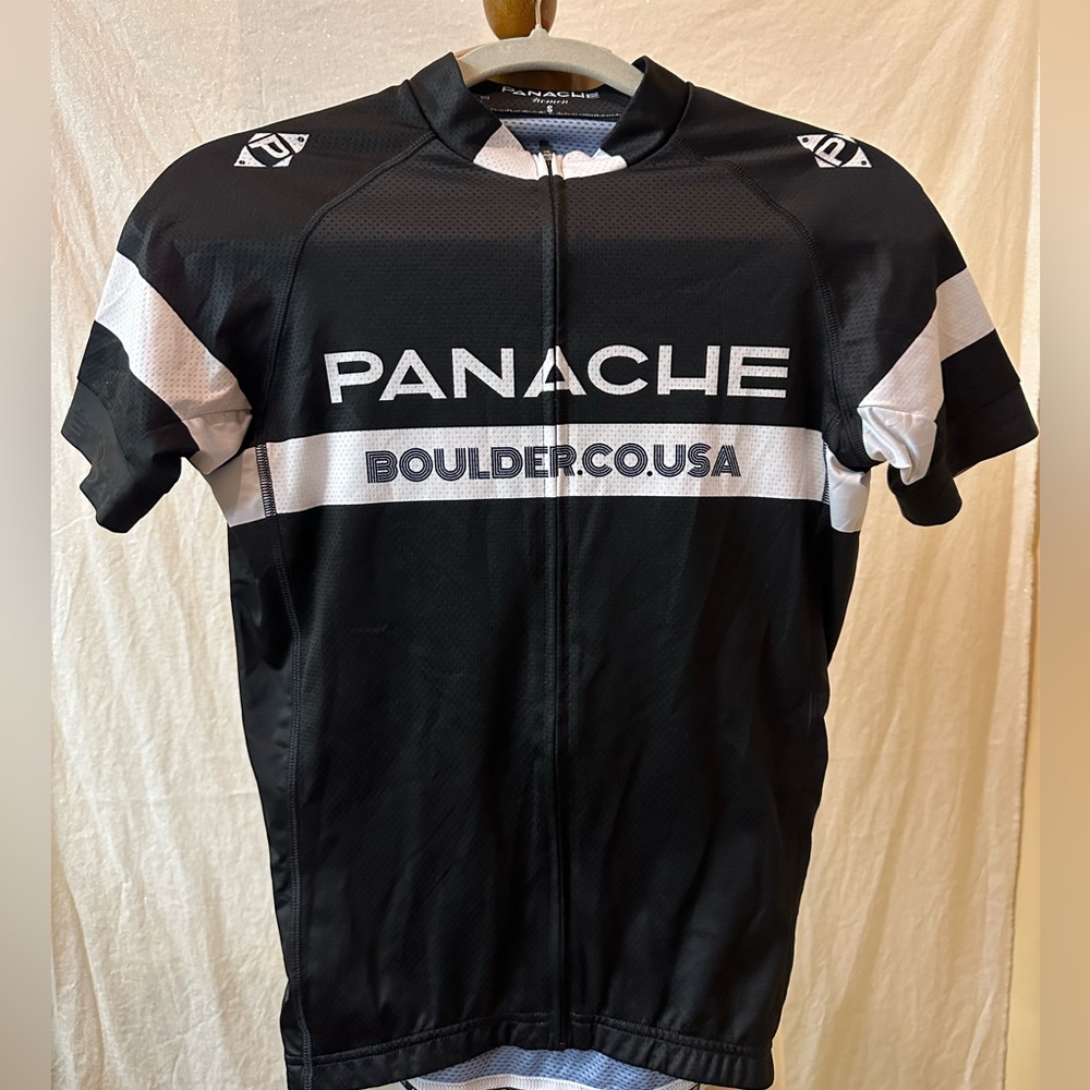 Panache Boulder Co USA cycling short sleeve jersey Small